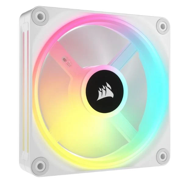 Fan Cooler CORSAIR iCUE LINK QX120 RGB 12CM Blanco