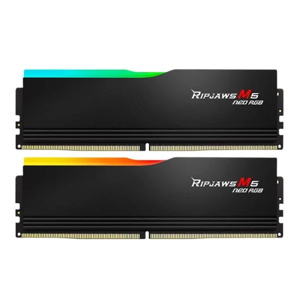 Memoria RAM G.SKILL Ripjaws M5 Neo RGB 32GB (2x16GB) DDR5 6000MHz PC5-48000 CL28 Dual Channel – Para PC