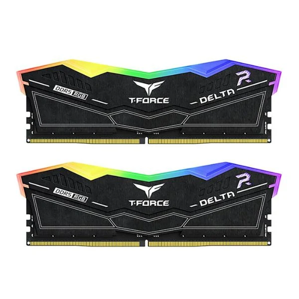 Memoria RAM TeamGroup T-FORCE DELTA RGB 32GB (2x16GB) DDR5 6000MHz PC5-48000 CL28 Dual Channel – Para PC