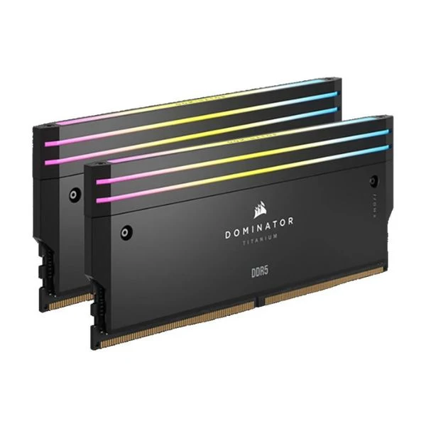 Memoria RAM Corsair Dominator Titanium RGB 96GB (2x48GB) DDR5 6600MHz PC5-52800 CL32 Dual Channel – Para PC