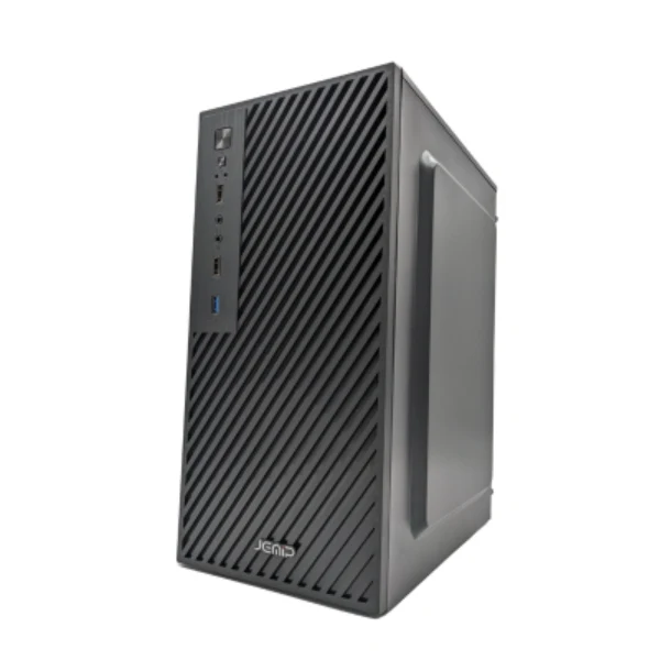 Case gaming JEMIP OFFICE VIBES ONE - Mini Tower - Micro-ATX - Negro - USB 3.0 + 2x USB 2.0 - HD Audio - Fuente de Poder 600W