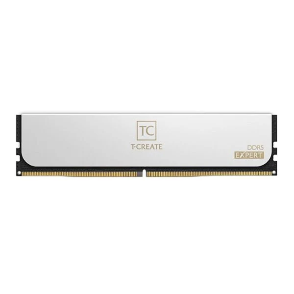 Memoria RAM TeamGroup T-Create EXPERT 48GB (2x24GB) DDR5 6400MHz PC5-51200 CL32 Dual Channel – Para PC (White)