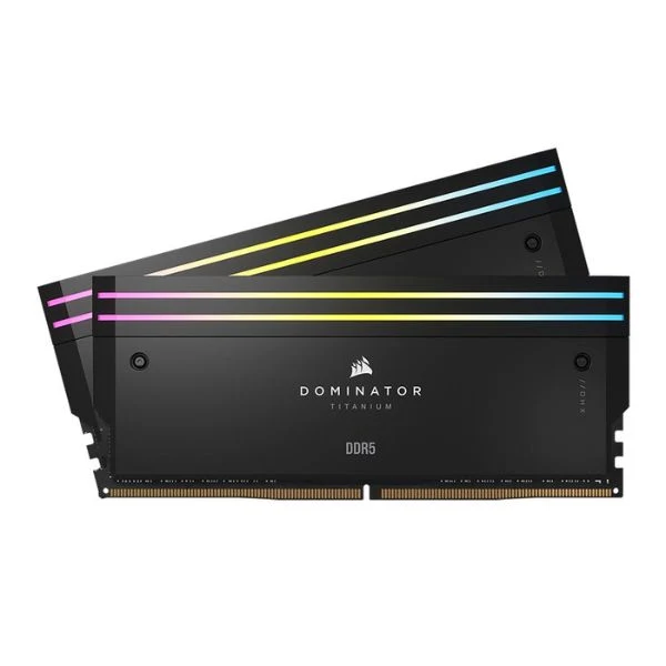 Memoria RAM Corsair Dominator Titanium RGB 32GB (2x16GB) DDR5 7200MHz PC5-57600 CL34 Dual Channel – Para PC