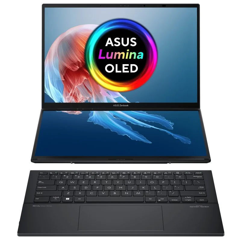 Asus ZenBook Duo UX8406CA-PZ152W - 14" - Intel Core Ultra 9-285H - 32GB - 1TB SSD - Táctil W11