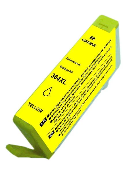Cartucho compatible HP 364XL amarillo