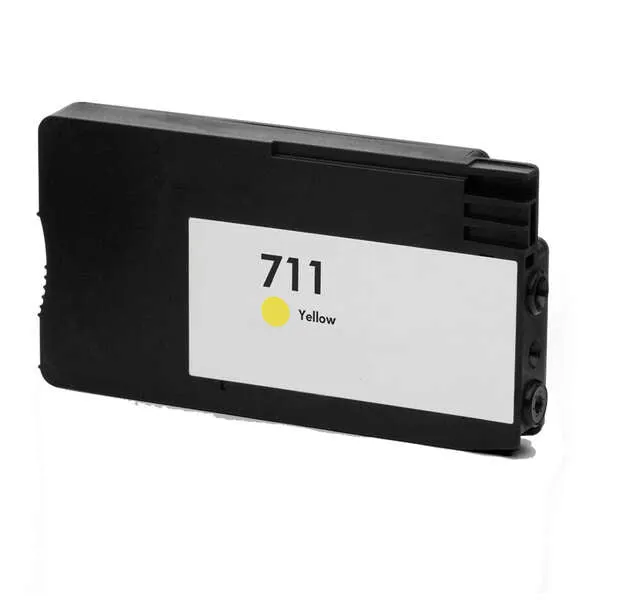 Cartucho compatible HP 711 amarillo