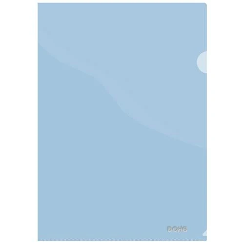 DOHE DOSSIER UÑERO PP A4 AZUL BOLSA -8U-
