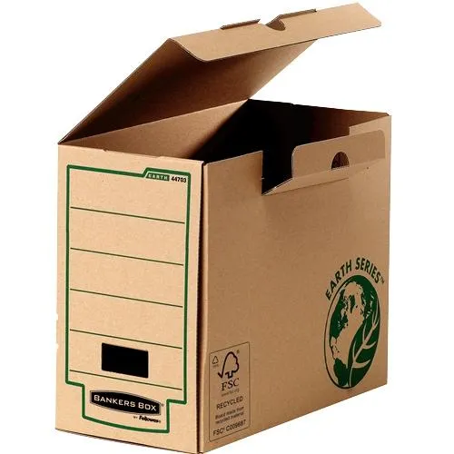 FELLOWES CAJA DE ARCHIVO DEFINITIVO 150MM A4 EART SERIES NATURA