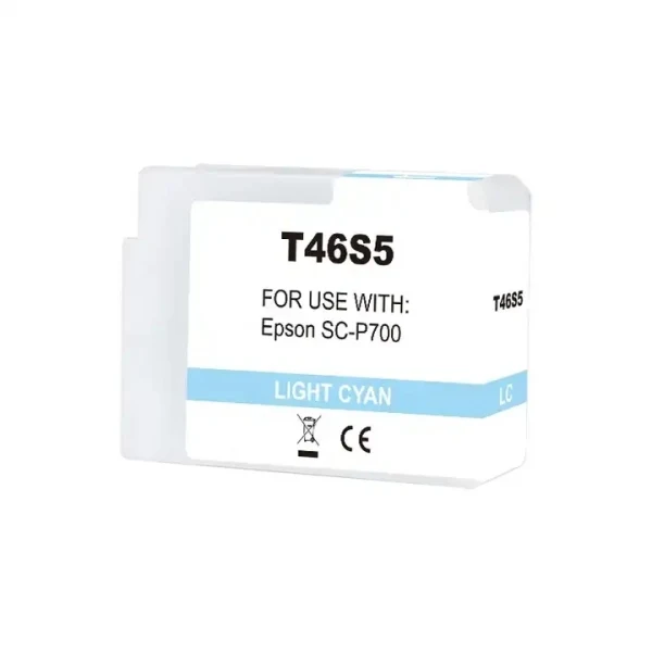 Cartucho compatible Epson T46S5 Cyan Light