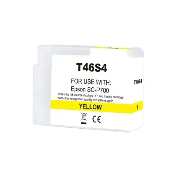 Cartucho compatible Epson T46S4 Amarillo
