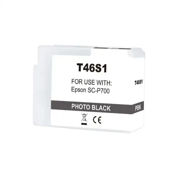 Cartucho compatible Epson T46S1 Negro Photo