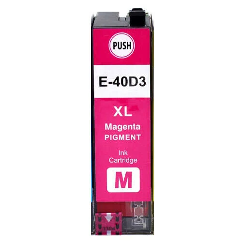 Cartucho compatible Epson T40D3 Magenta