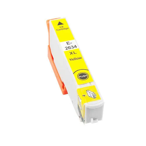 Cartucho compatible Epson T2634/T2614 (26XL) Amarillo