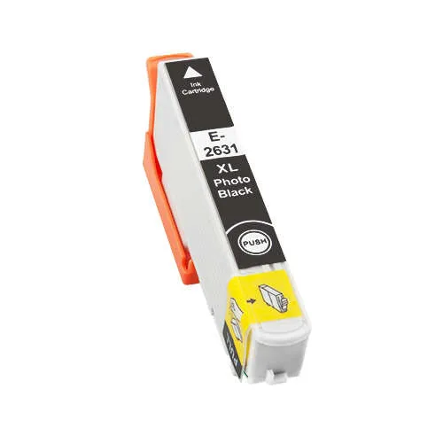 Cartucho compatible Epson T2631/T2611 (26XL) Negro Photo