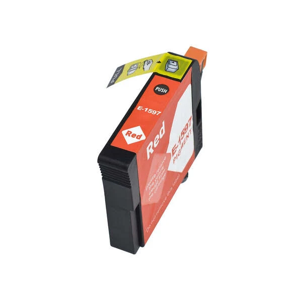 Cartucho compatible Epson T1597 Rojo