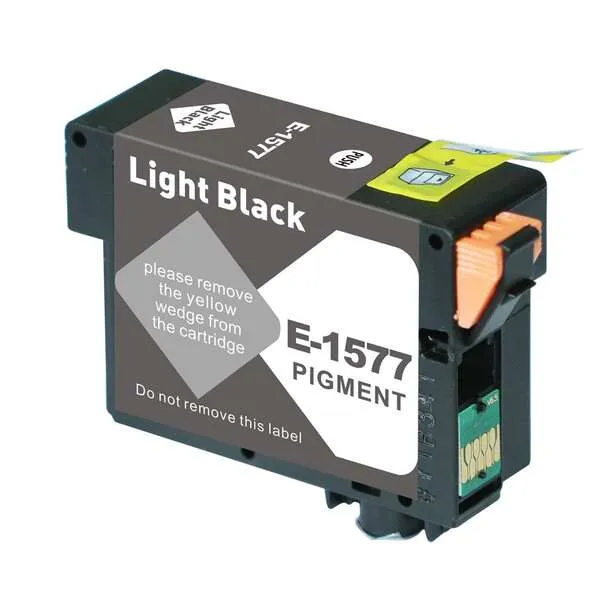 Cartucho compatible Epson T1577 Negro Light