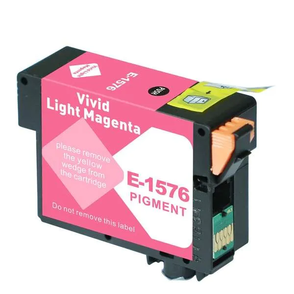 Cartucho compatible Epson T1576 Magenta Light