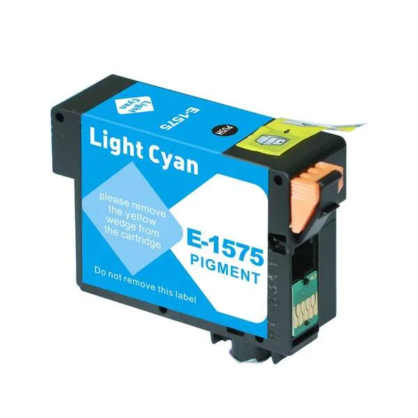 Cartucho compatible Epson T1575 Cyan Light