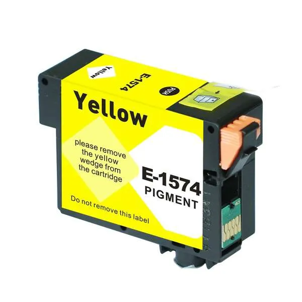 Cartucho compatible Epson T1574 Amarillo
