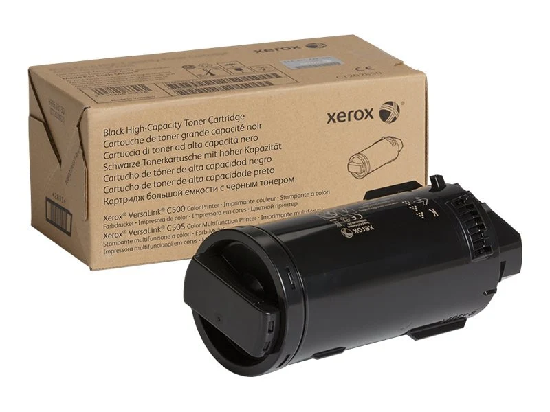 Tóner Xerox VersaLink C500 Negro Alto Rendimiento