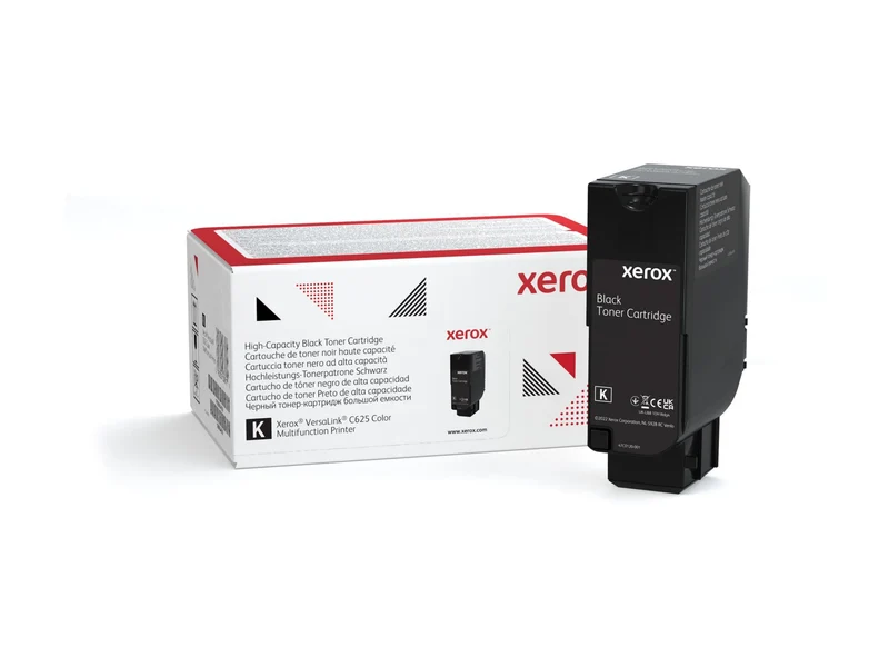 Tóner Xerox C625 Negro Alto Rendimiento