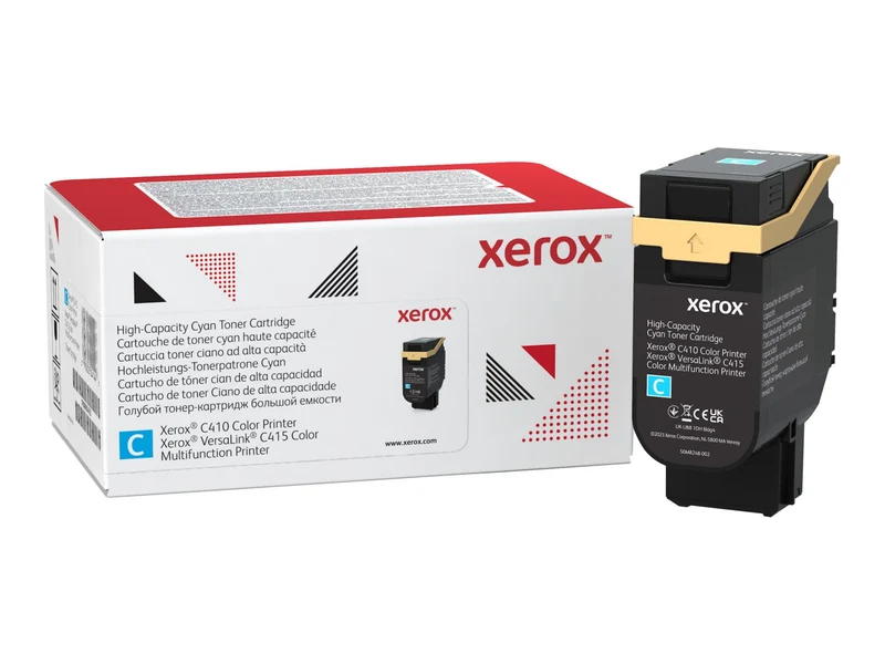 Tóner Xerox C410/C415 Cian Alto Rendimiento
