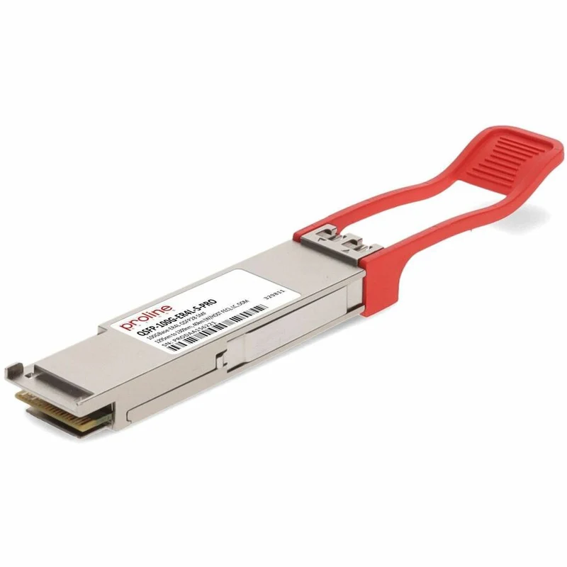 Transceptor de Red Proline Cisco® QSFP-100G-ER4L-S Compatible TAA 100GBase-ER4L QSFP28 Transceiver (SMF