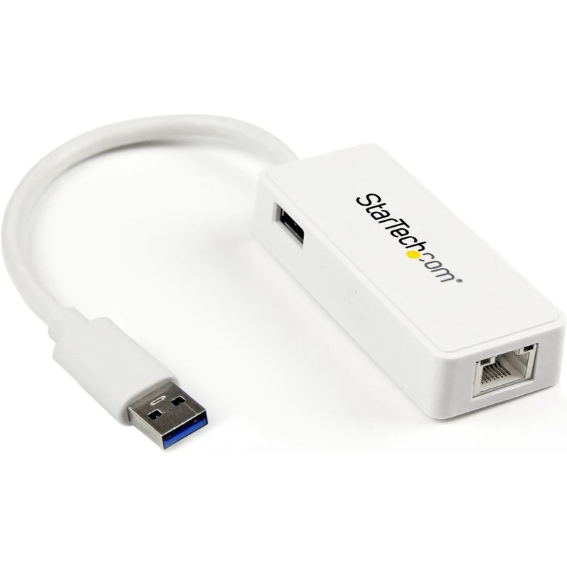 Adaptador WiFi Red StarTech.com StarTech USB 3.0 to Gigabit Ethernet NIC Network Adapter w/USB Port