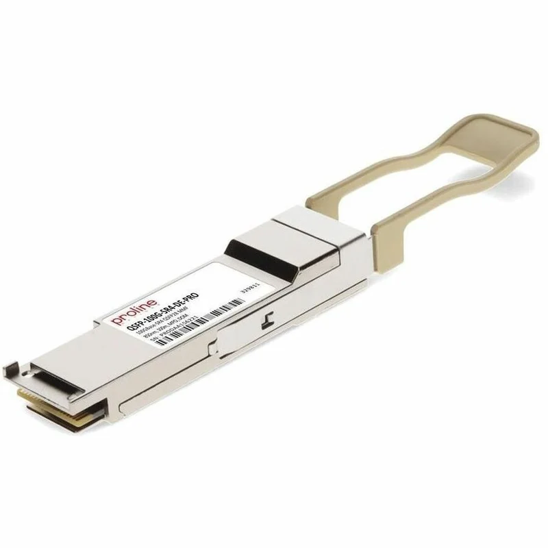 Transceptor de Red Proline Dell® QSFP-100G-SR4 Compatible TAA 100GBase-SR4 QSFP28 Transceiver (MMF