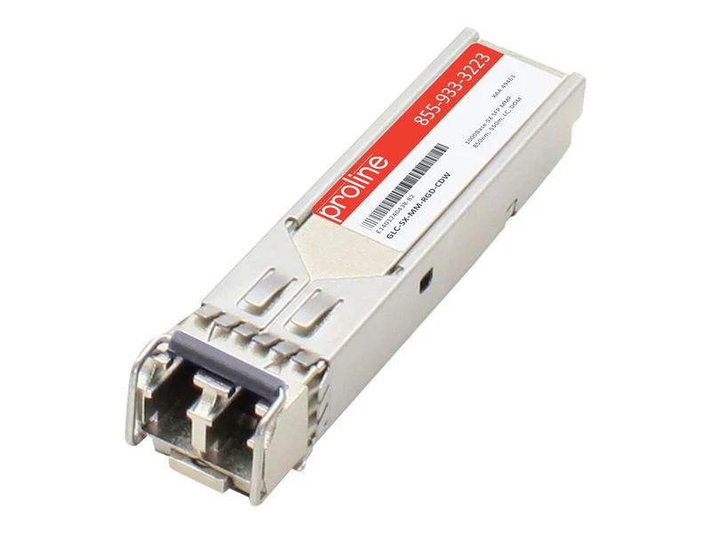 Transceptor de Red Proline Cisco GLC-SX-MM-RGD Compatible TAA 1000Base-SX SFP Transceiver (MMF