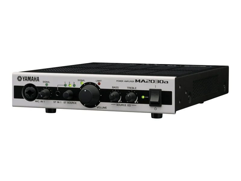 Micrófono Yamaha MA2030a mixer amplifier