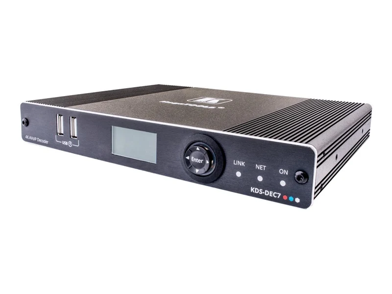 Conmutador AV Kramer KDS-DEC7 audio/video over IP decoder