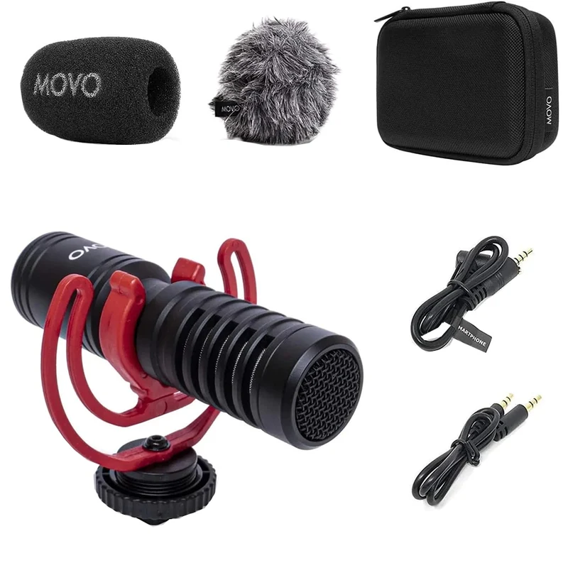 Micrófono Movo Supercardioid Shotgun Video Microphone