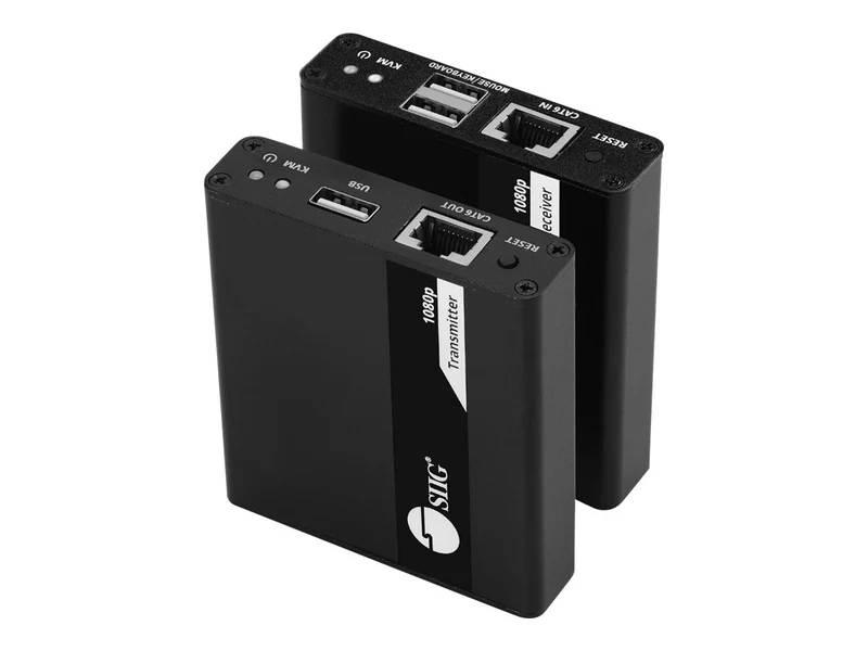 Conmutador AV SIIG HDMI USB KVM Over Cat6 Extender