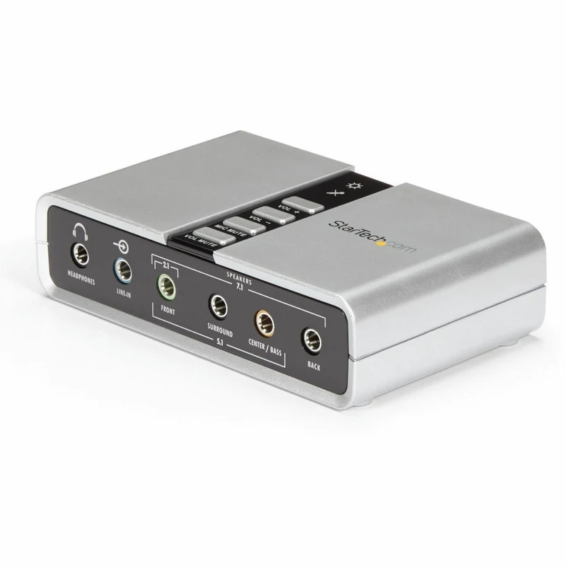 Micrófono StarTech.com StarTech 7.1 USB Sound Card