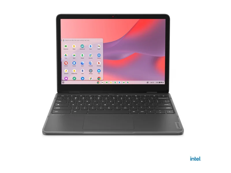Laptop Lenovo 500e Yoga Chromebook Gen-4 82W4, Intel N-Series N100 4 Núcleos, 4GB DDR5, 32 GB, 82W40009US