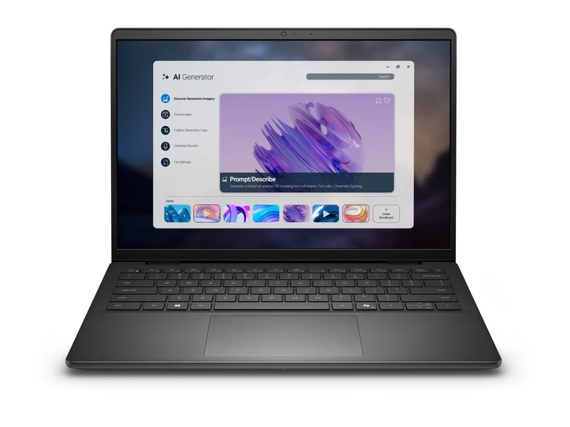 Laptop Dell Pro 14 Essential PV14255, AMD Ryzen 7 250 8 Núcleos, 16GB DDR5, 512 GB SSD, Radeon 780M