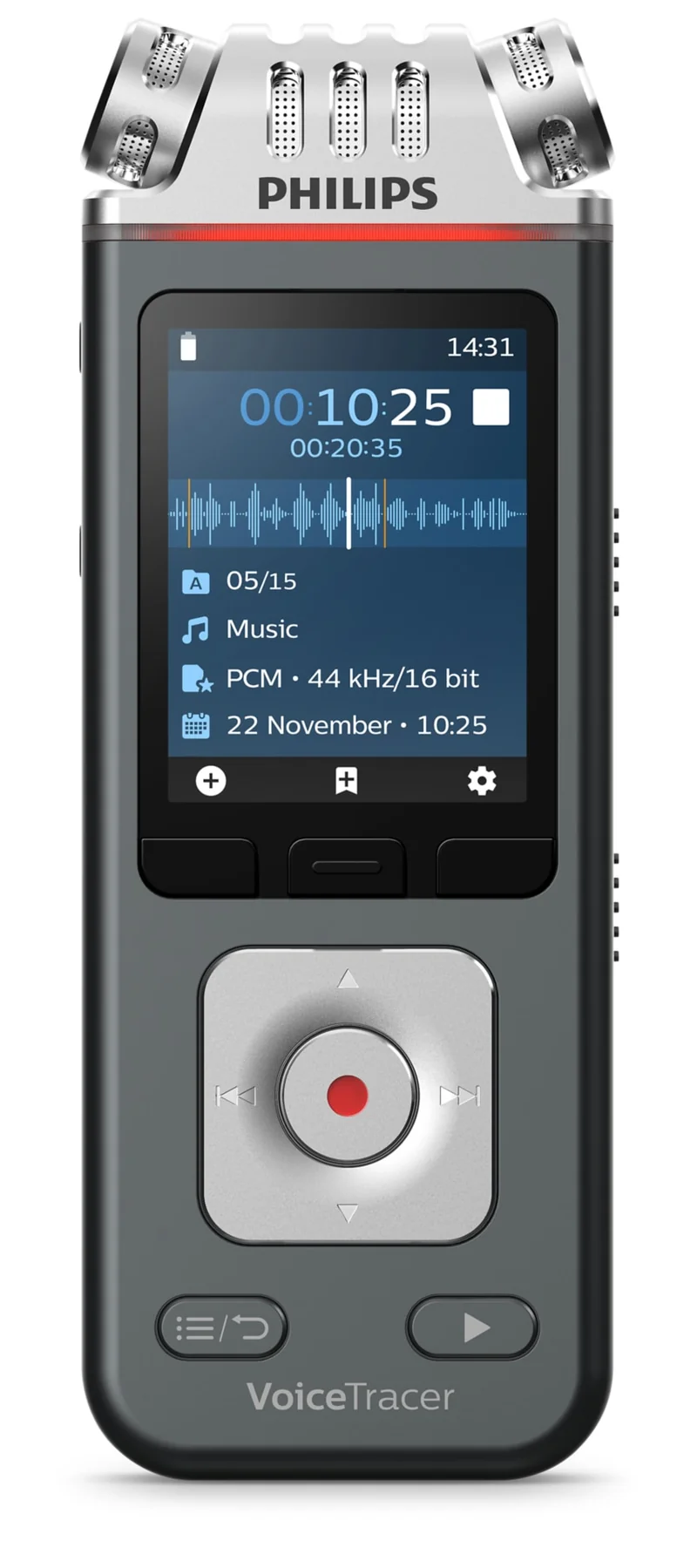 Micrófono Speech Philips DVT8115 Meeting Recorder