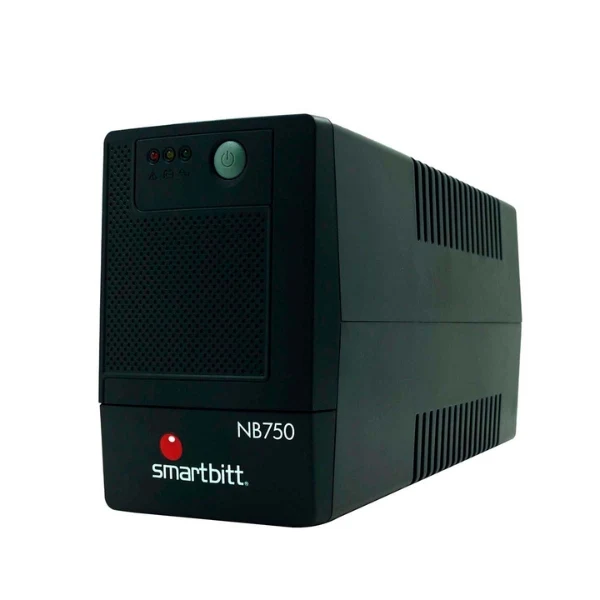 UPS SmartBitt 750VA 375W AVR 120V 6 Salidas NEMA 5-15R - Negro - SMA-SBNB750DR