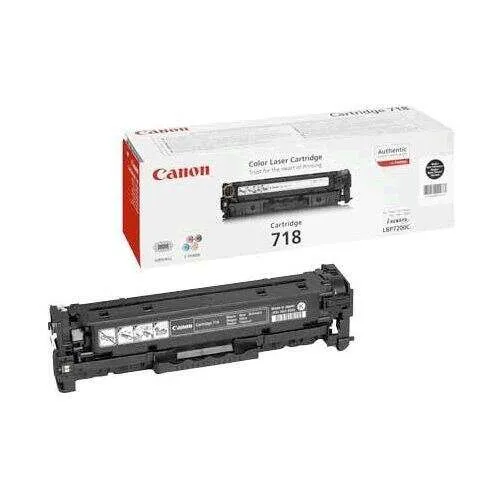 Canon 718 Negro Tóner Original - 2662B002