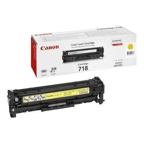 Canon 718 Amarillo Tóner Original - 2659B002