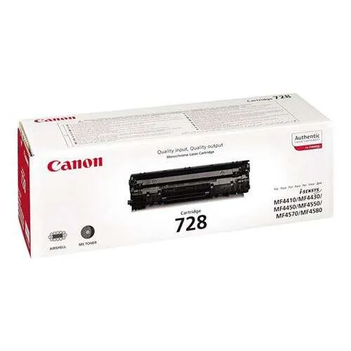 Canon 728 Negro Tóner Original - 3500B002