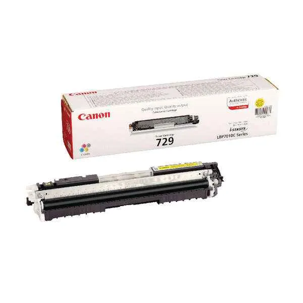 Canon 729 Amarillo Tóner Original - 4367B002