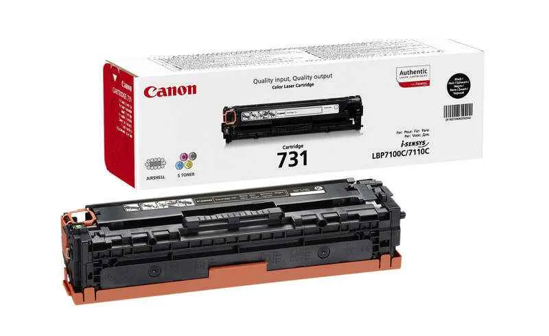 Canon 731 Negro Tóner Original - 6272B002