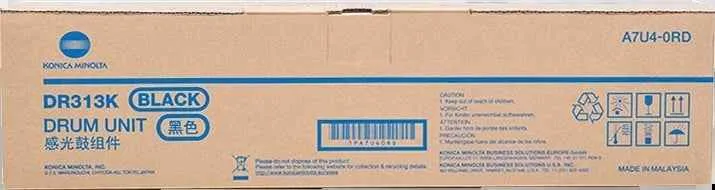 Konica Minolta DR313 Negro Tambor de Imagen Original - DR313K/A7U40RD (Drum)