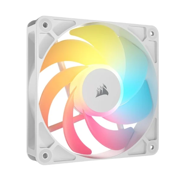 Fan Cooler Corsair RS120-R ARGB Magnetic Dome Bearing 120mm - Blanco - RGB - 3 Pack