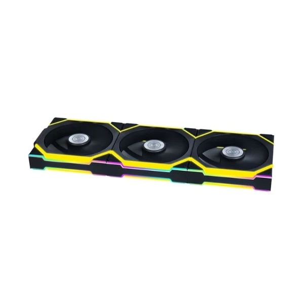 Fan Cooler Lian Li UNI FAN SL Wireless Reverse Blade Fluid Dynamic Bearing 120mm - Negro - RGB - 3 Pack