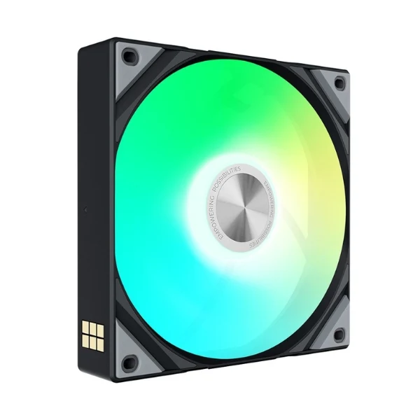 Fan Cooler TRYX ROTA SL ARGB120 Fluid Dynamic Bearing 120mm - Negro - RGB - 3 Pack