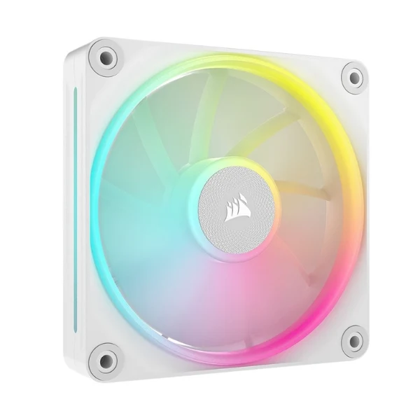 Fan Cooler Corsair iCUE LINK LX120 RGB Magnetic Dome Bearing 120mm - Blanco - RGB - 3 Pack