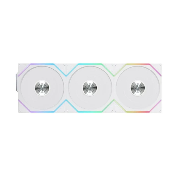 Fan Cooler Lian Li UNI FAN TL 120 V2 Wireless Fluid Dynamic Bearing 120mm - Blanco - RGB - 3 Pack